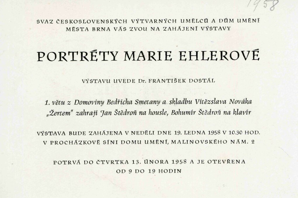 Portréty Marie Ehlerové